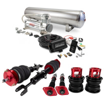 03-08 Nissan 350z / Infiniti G35 Komplett Luftfjädring Inkl. Air Lift 3P Styrsystem Air Lift Performance